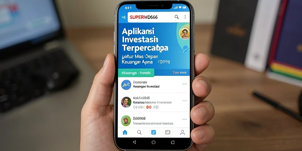Tampilan antarmuka pengguna SUPERWD666 yang modern dan intuitif.